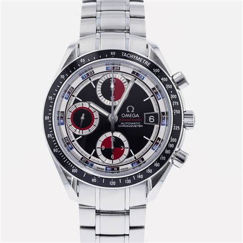 omega speedmaster date casino dial chronograph 3210.52.00|Omega Speedmaster Date 3210.52.00 .